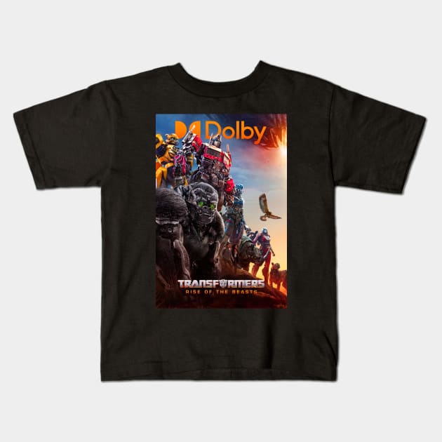 Rise of The Beasts Kids T-Shirt by SecretGem